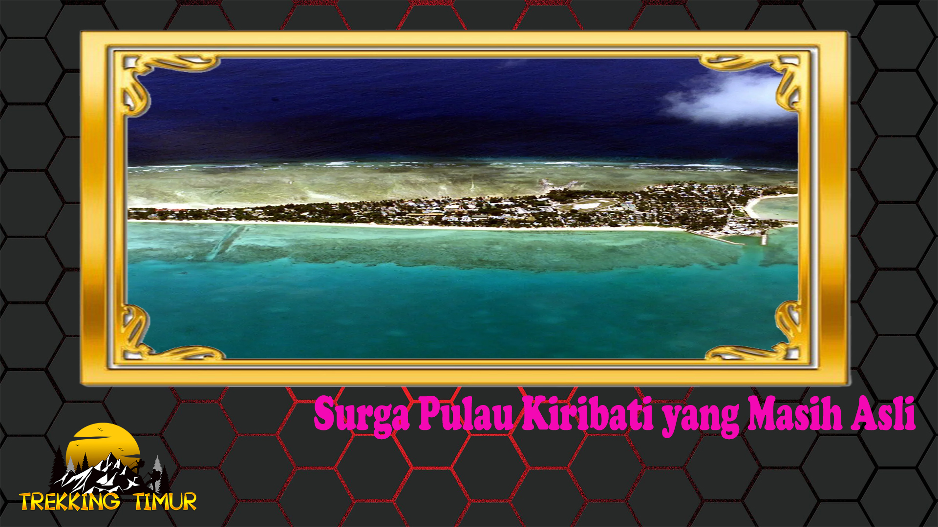 Surga Pulau Kiribati yang Masih Asli